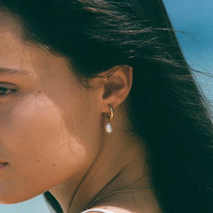 HAMREDE PERLE ØRERINGE