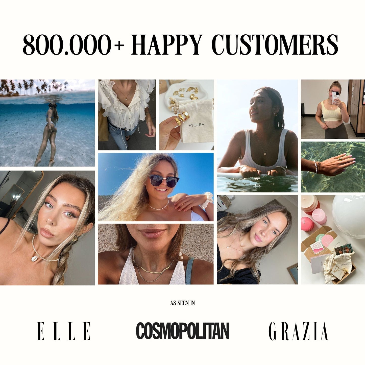 “Saona” Lagdelt Halskæde