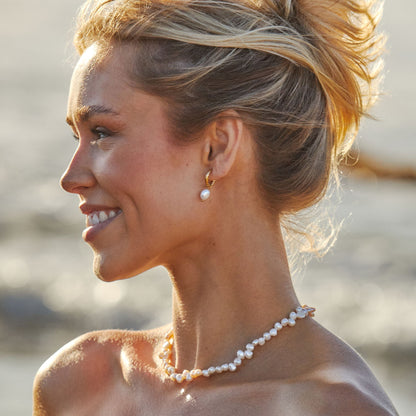 HAMREDE PERLE ØRERINGE