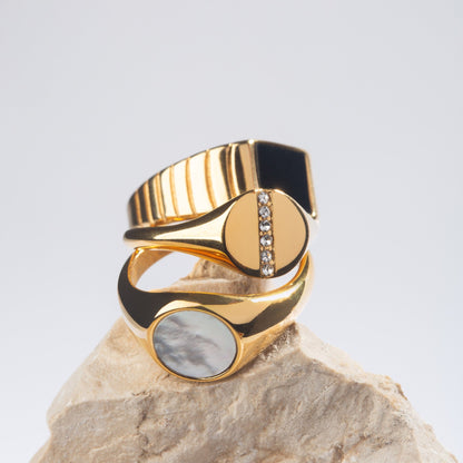 Perlemor Ring