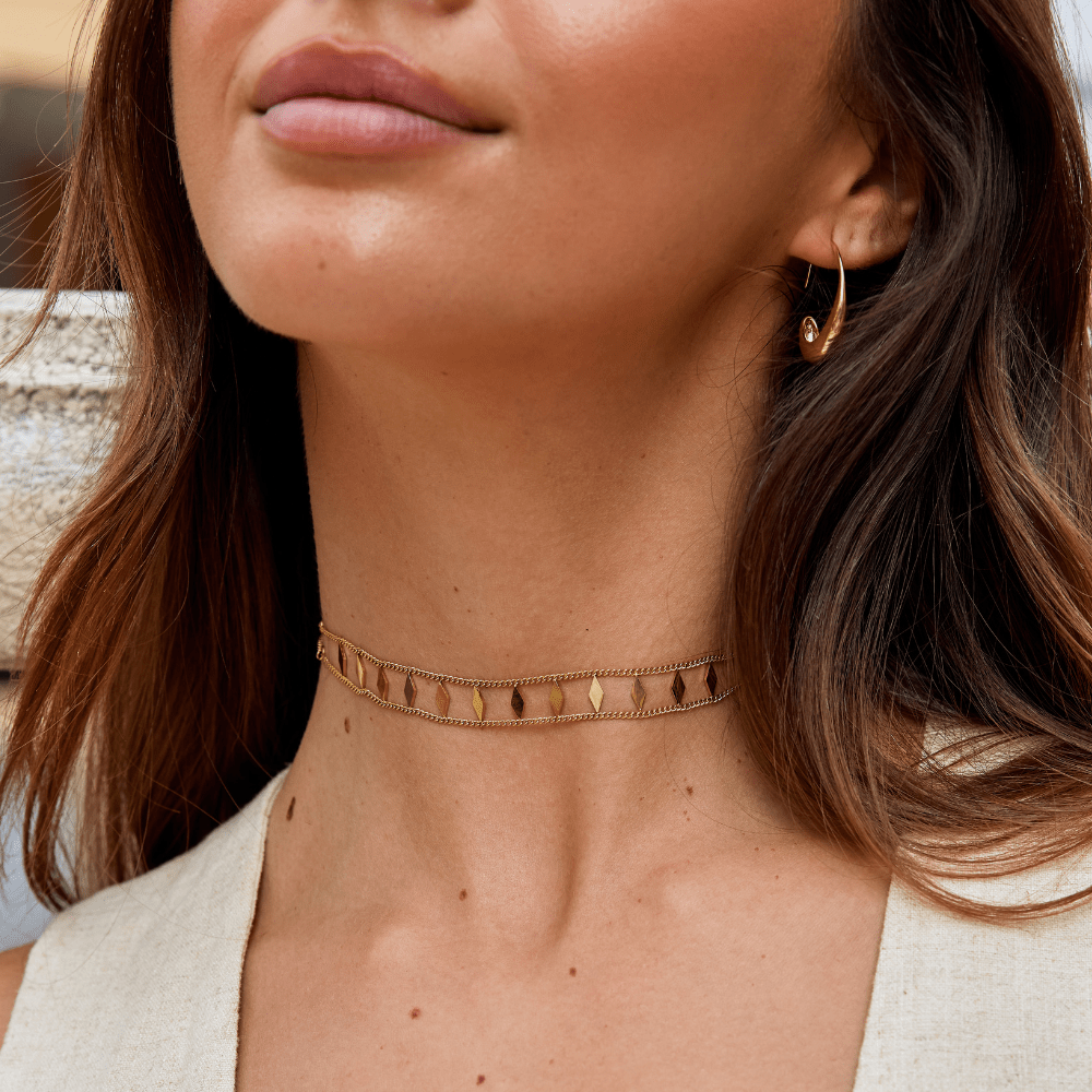 Zara Guld Choker