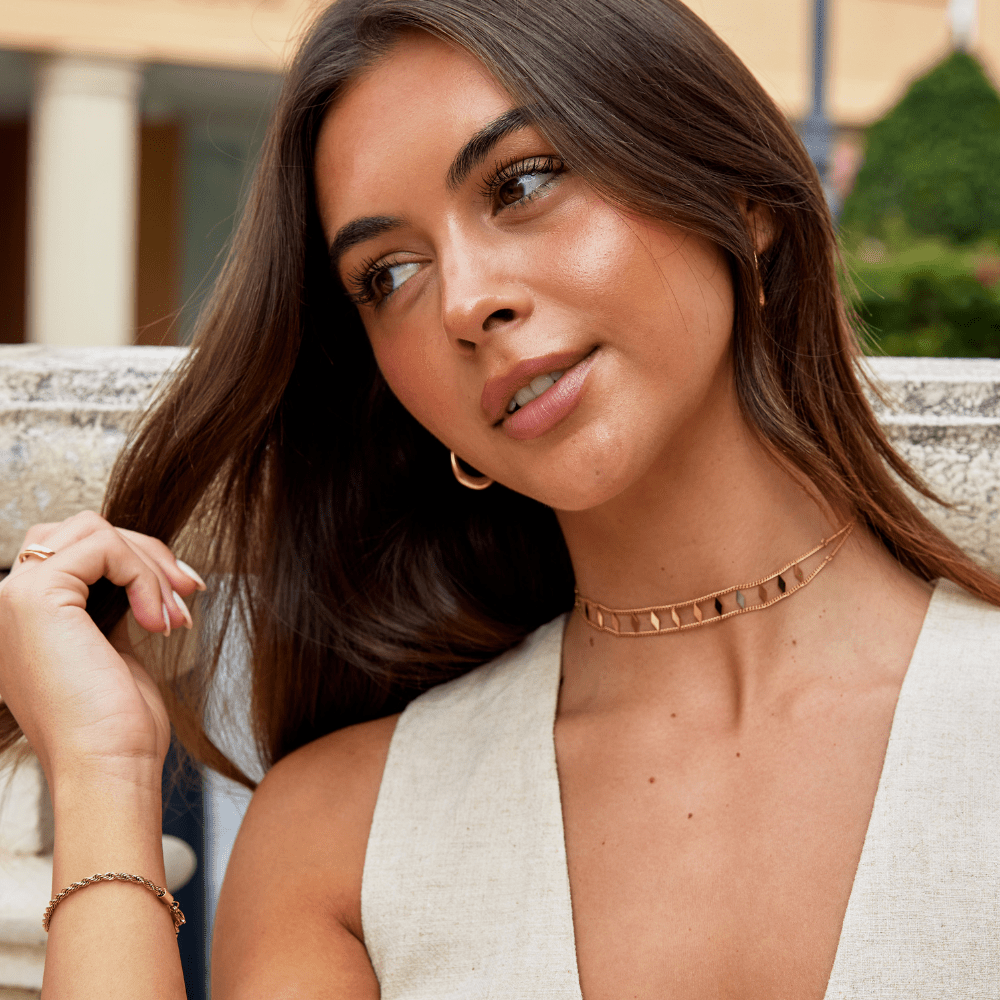 Zara Guld Choker
